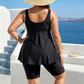 👙Dameszwempak met wijde top en korte broek