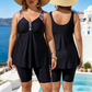 👙Dameszwempak met wijde top en korte broek