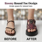 Dames Gothic Skull Platform Sandalen