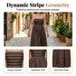 Dames Gestreepte Cami Maxi Jurk