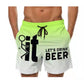 Heren 3D Grafisch Bedrukte Casual Shorts