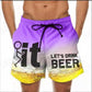 Heren 3D Grafisch Bedrukte Casual Shorts