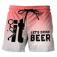 Heren 3D Grafisch Bedrukte Casual Shorts