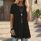 Dames Casual Polkadot Tuniek Top