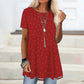 Dames Casual Polkadot Tuniek Top