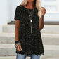 Dames Casual Polkadot Tuniek Top