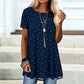 Dames Casual Polkadot Tuniek Top