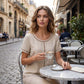 Dames Casual Boheemse Stijl Opengewerkte Top