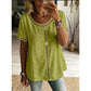 Dames Casual Boheemse Stijl Opengewerkte Top