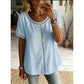 Dames Casual Boheemse Stijl Opengewerkte Top