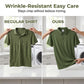 Heren Zomer Ademend Gekraagd T-Shirt