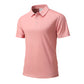 Heren Zomer Ademend Gekraagd T-Shirt