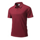 Heren Zomer Ademend Gekraagd T-Shirt