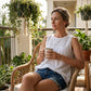 Dames Mouwloze Kanten Rand Tanktop