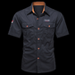 Heren Klassieke Pasvorm Korte Mouw Casual Shirt