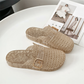 Dames Casual Glitter Slide Sandalen