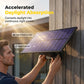 Buiten Zonne-energie Beveiligingslamp