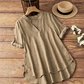 Dames Casual Losse Pasvorm V-Hals Blouse