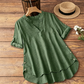 Dames Casual Losse Pasvorm V-Hals Blouse