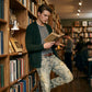 Heren Slim Fit Gescheurde Denim Jeans