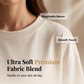 Tweedelig setje bestaande uit een ruimvallend T-shirt voor dames en een rok met ruches 🌸
