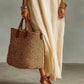 Dames Minimalistisch Effen Kleur Maxi Jurk