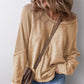 Dames Casual Ronde Hals & Lange Mouw Top