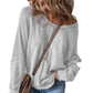 Dames Casual Ronde Hals & Lange Mouw Top