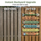 Rustiek Houten Tuin Hangbord Wanddecoratie Plaquette