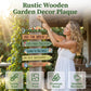 Rustiek Houten Tuin Hangbord Wanddecoratie Plaquette