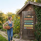 Rustiek Houten Tuin Hangbord Wanddecoratie Plaquette