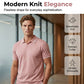 Heren Casual V-hals T-shirt Contrastbies Korte Mouw Zomertop