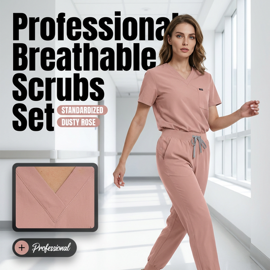 Dames Comfortabele & Ademende Scrubs Set