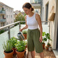 Women's Casual Lightweight Drawstring Shorts