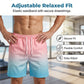 Heren Gradiënt Korte Mouw en Shorts Set