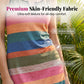 Dames Ademende Comfort Gestreepte Maxi Jurk