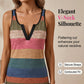 Dames Ademende Comfort Gestreepte Maxi Jurk