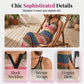 Dames Ademende Comfort Gestreepte Maxi Jurk