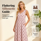 Dames Mouwloze Polka Dot Maxi Jurk met Zakken V-Hals Zomer Sundress