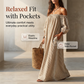 Dames Off-Shoulder Maxi Jurk Lantaarnmouw Jurk