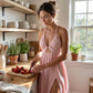 Dames Zomer Sexy V-Hals Maxi Jurk