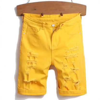 Heren Casual Zomer Gescheurde Shorts