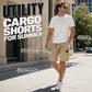 Heren Klassieke Cargo Stretch Shorts