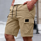Heren Klassieke Cargo Stretch Shorts