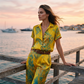 Dames Casual Korte Mouw Top en Broek Set