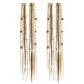 Maillard Stijl Voorgevlochten Haarextensions