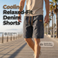 🩳 Lichte denimshort voor heren voor de zomer – losse pasvorm, elastische tailleband, diepe zakken 🌊