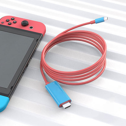 📱➡️🖥️ 50% KORTING! Stop met turen alsof je een arendsoog nodig hebt! Deze 2m USB-C naar HDMI-kabel met PD tovert je Switch, tablet of telefoon om in een volwaardige console – spelen en opladen tegelijk, zonder lag!