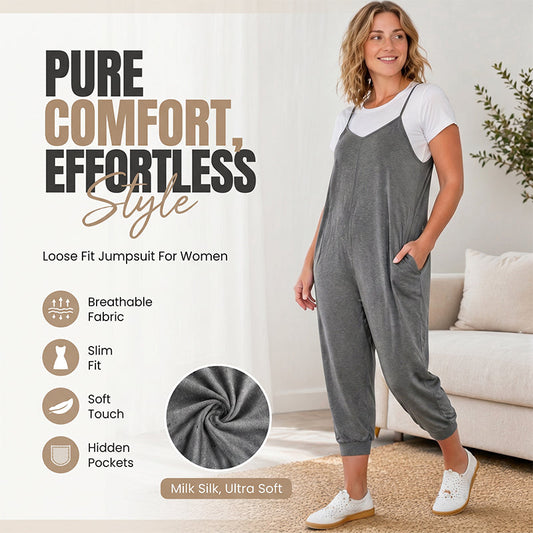Dames Spaghettibandjes Overall Jumpsuit
