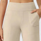 Dames Casual Wijde Pijp Cropped Broek